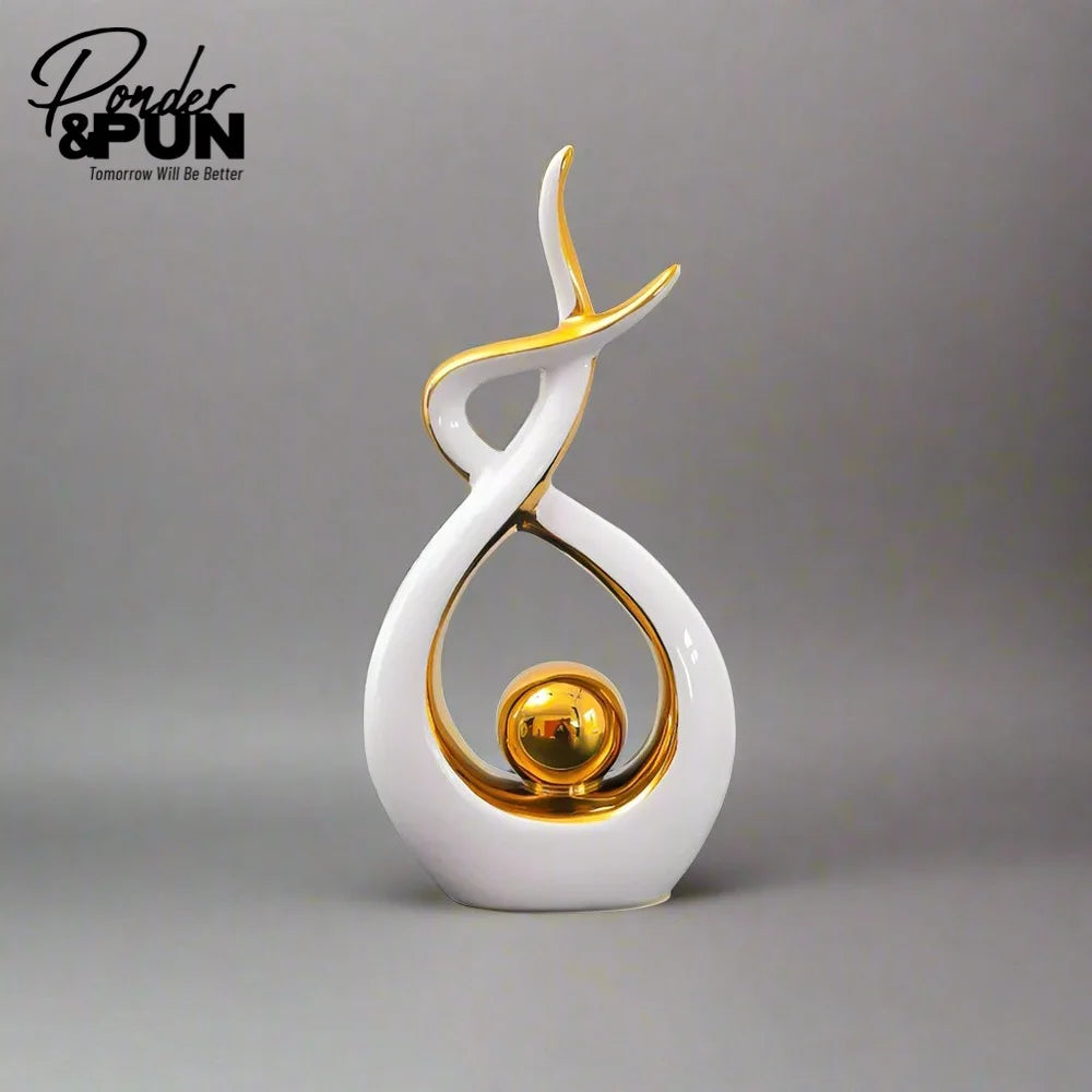 Whispers Of Artistry Ceramic Art Decor Modern Home Decor - Sales Savvy Shop