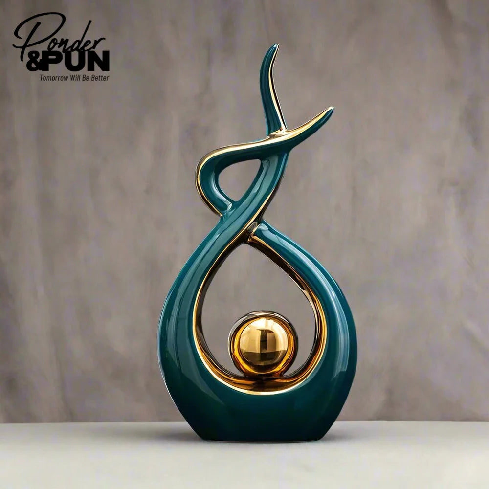 Whispers Of Artistry Ceramic Art Decor Modern Home Decor - Sales Savvy Shop