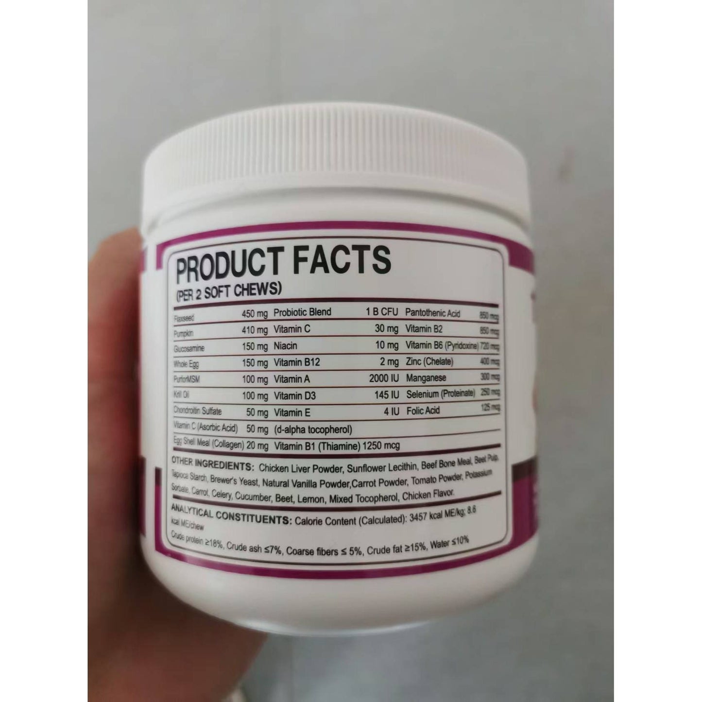 Zesty Vet Dog Supplements for Skin Coat Joint and Overall Health Omega 3 and Multivitamin Soft Chews - Sales Savvy Shop