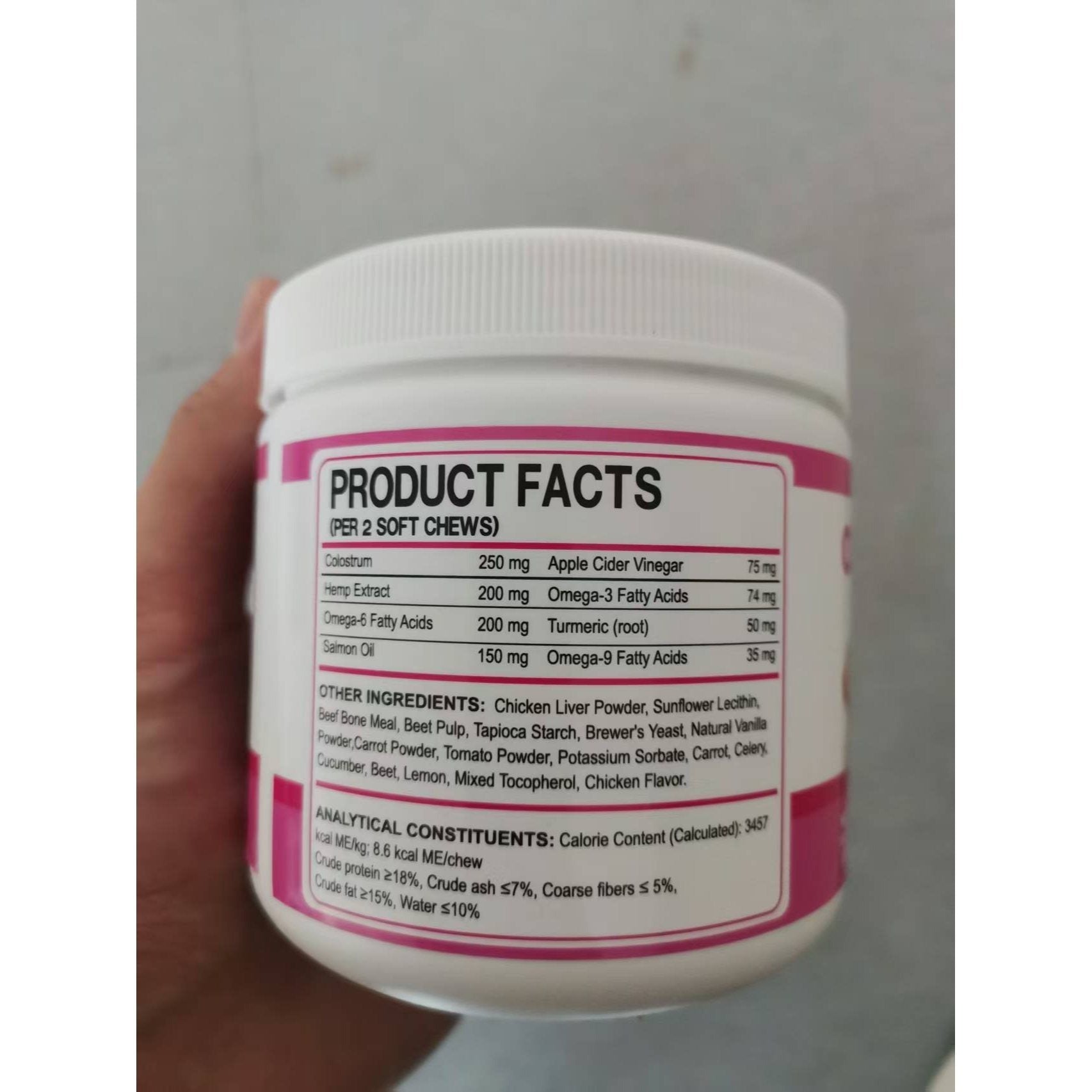Zesty Vet Dog Supplements for Skin Coat Joint and Overall Health Omega 3 and Multivitamin Soft Chews - Sales Savvy Shop