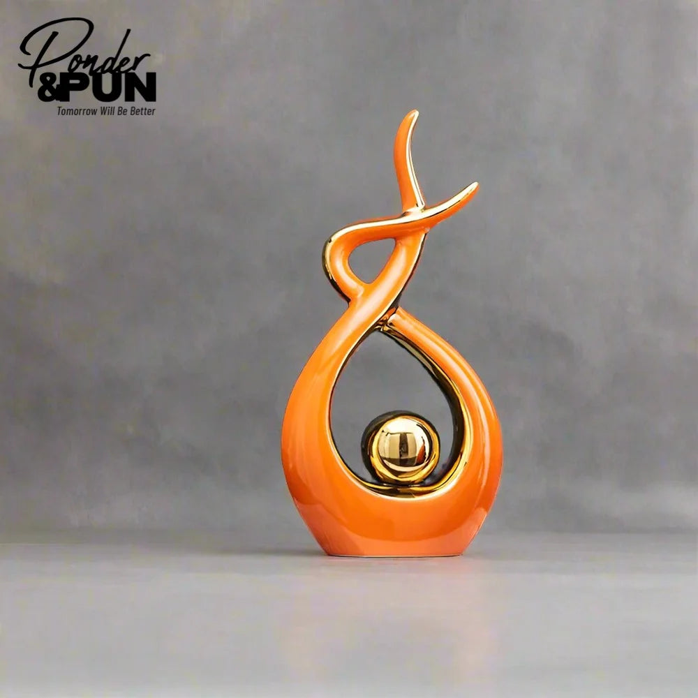 Whispers Of Artistry Ceramic Art Decor Modern Home Decor - Sales Savvy Shop