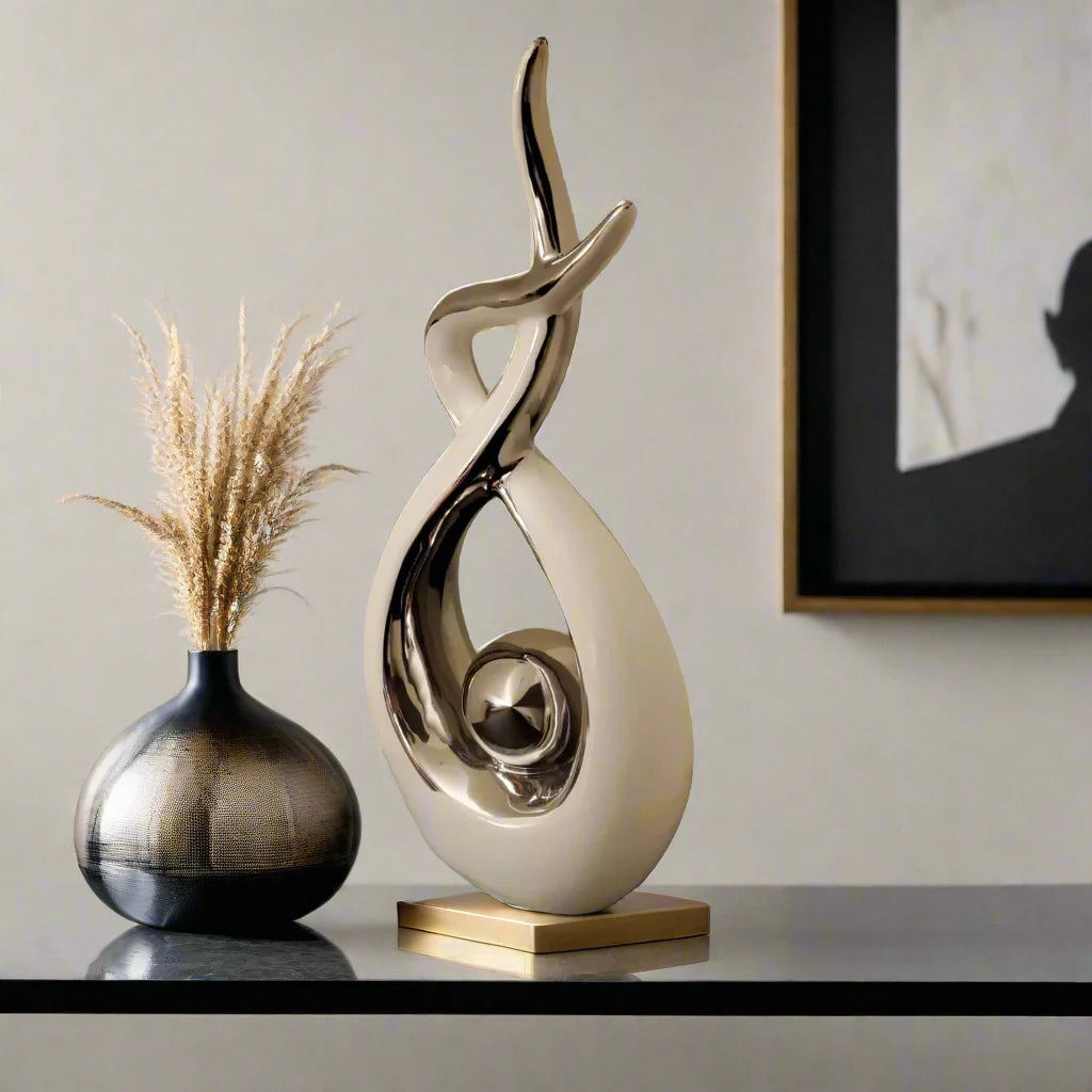 Whispers Of Artistry Ceramic Art Decor Modern Home Decor - Sales Savvy Shop
