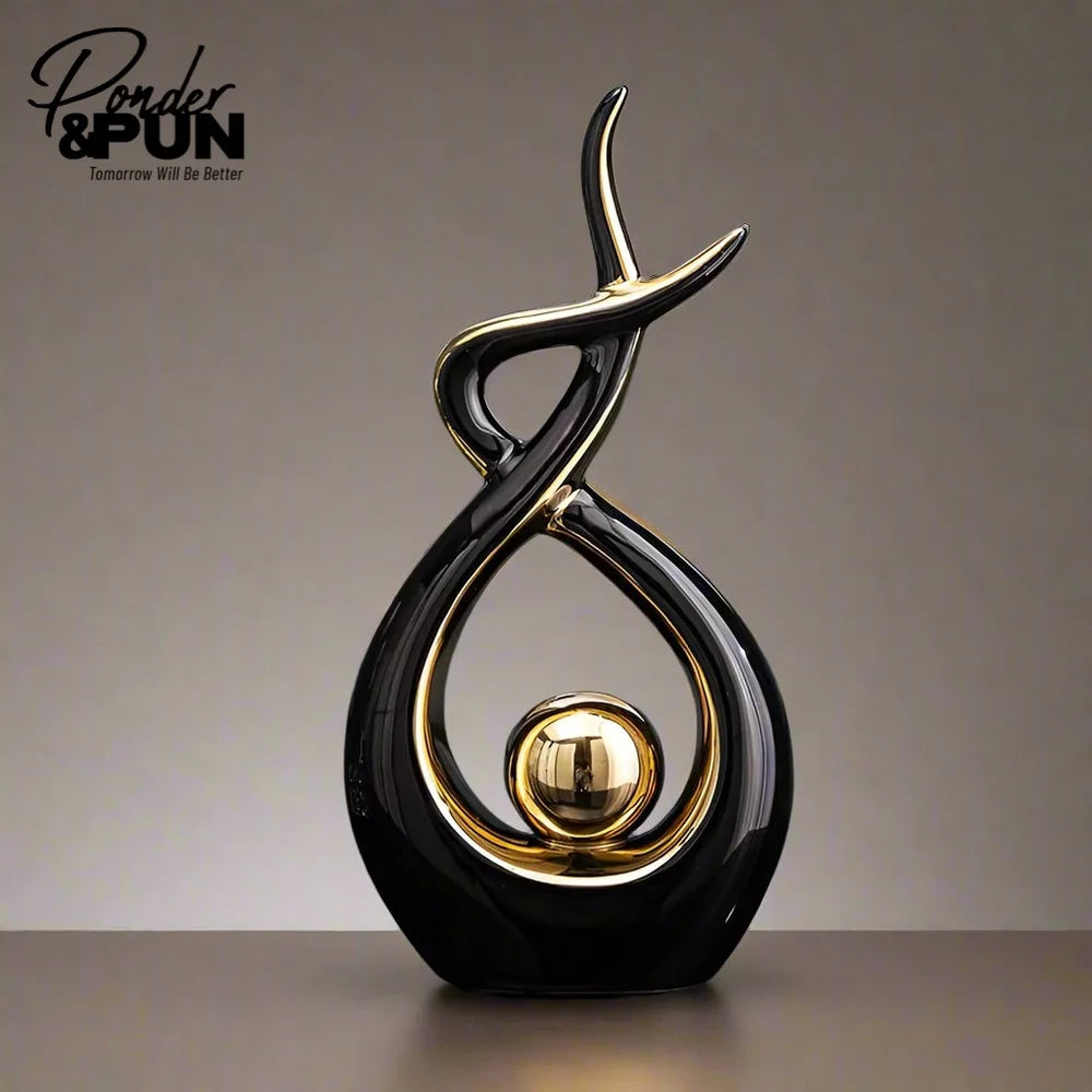 Whispers Of Artistry Ceramic Art Decor Modern Home Decor - Sales Savvy Shop