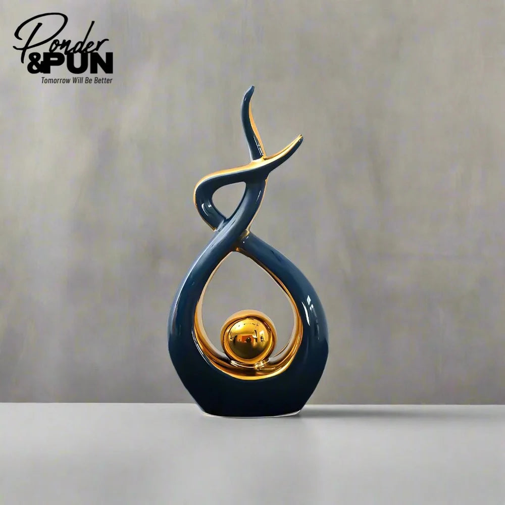 Whispers Of Artistry Ceramic Art Decor Modern Home Decor - Sales Savvy Shop