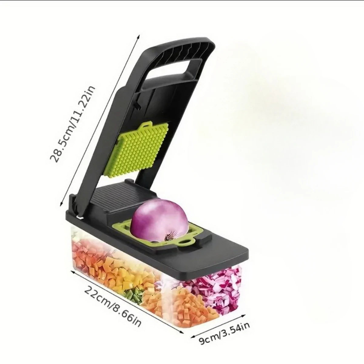 14 in 1 Multifunctional Vegetable Onion Manual Chopper Food Kitchen Potato Cutter Shredder Slicer Kitchen Gadget - Sales Savvy Shop