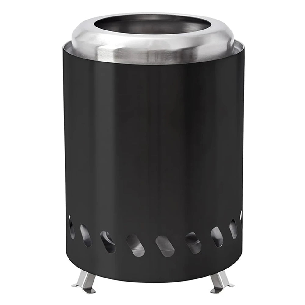 Smokeless Tabletop Fire Pit Indoor Outdoor Portable Mini Fire Pit Wood Burning or Pellet Fueled Bonfire - Sales Savvy Shop