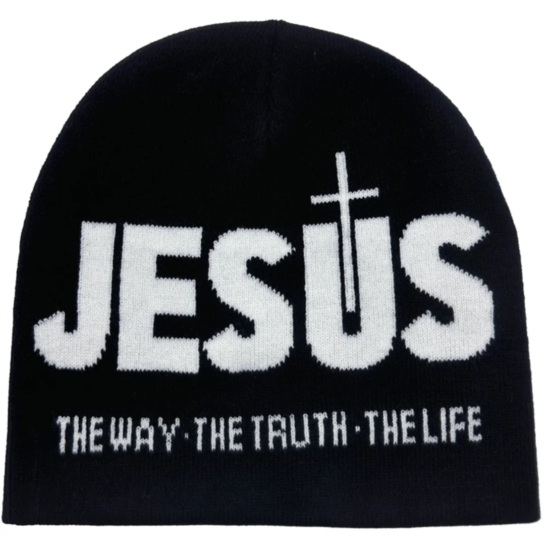 Letters Knitted Hat Windproof Ear Protection Unisex Outdoor - Sales Savvy Shop