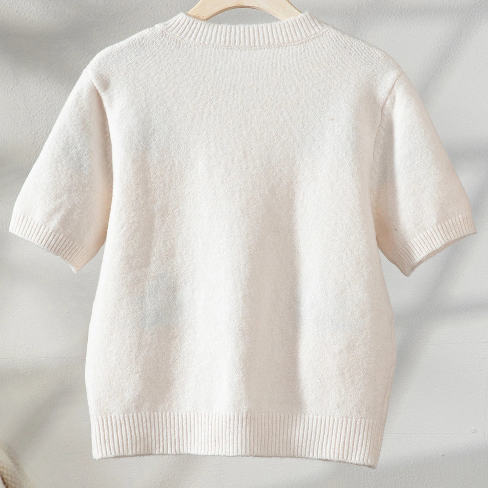 Casual Minimalist Knit Cardigan For Women Outerwear - Sales Savvy Shop