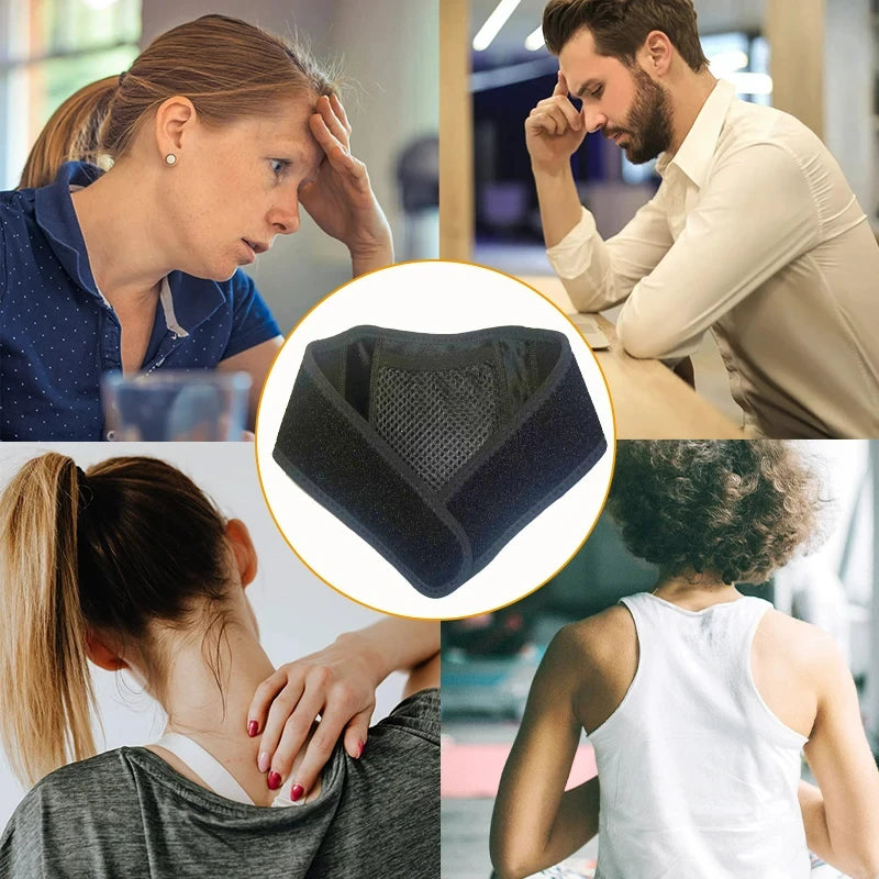 Black Heated Neck Guard USB Three Speed Unisex Universal Fit - Sales Savvy Shop