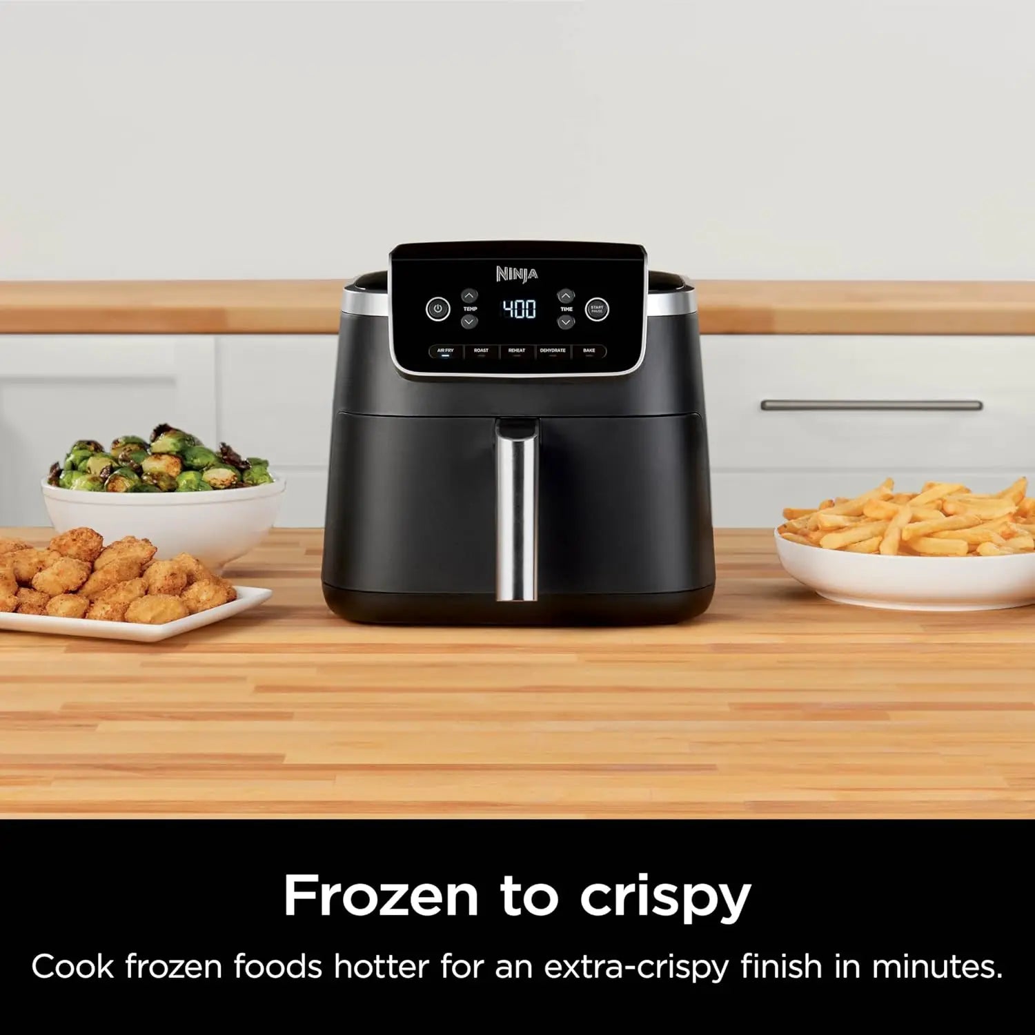 Air Fryer Pro 5-in-1 with 5 QT Capacity for Air Frying Baking Roasting Reheating and Dehydrating with Air Crisp Technology and Nonstick Basket - Sales Savvy Shop
